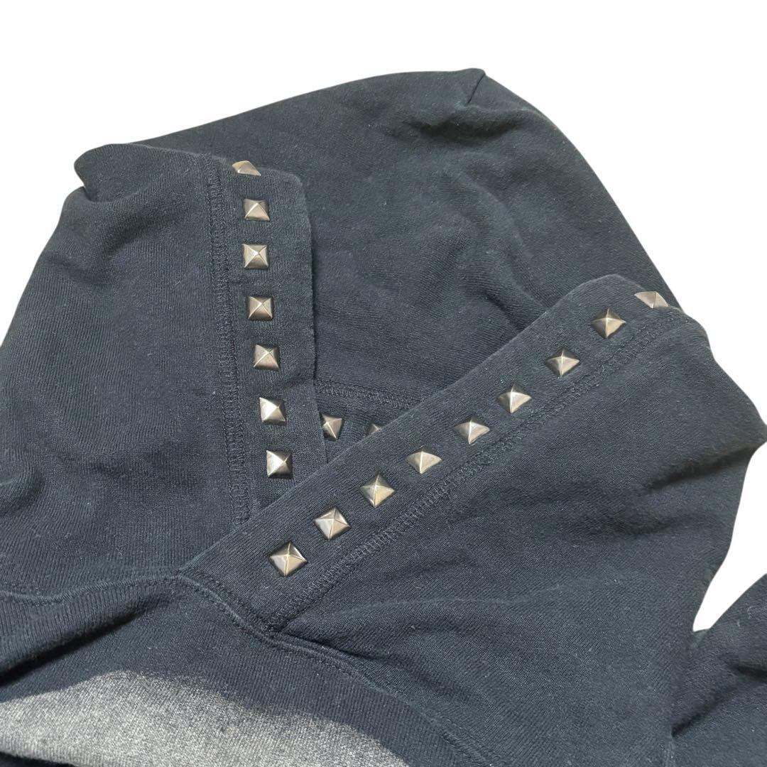 希少　ヒステリックグラマー スカルベリー フーディー スタッズ パーカー