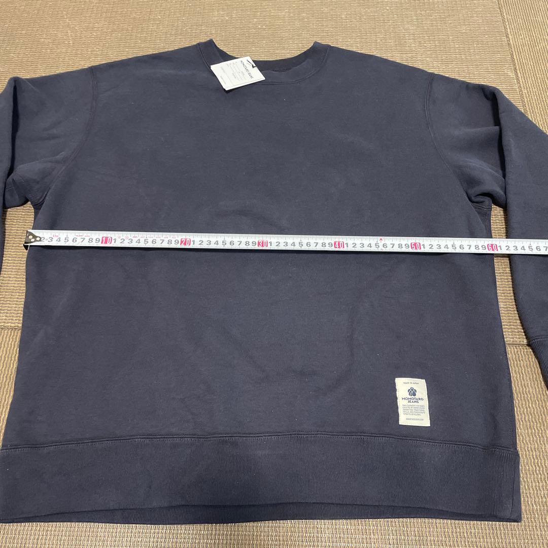 MOMOTARO JEANS ネイビー トレーナー　Ｌ