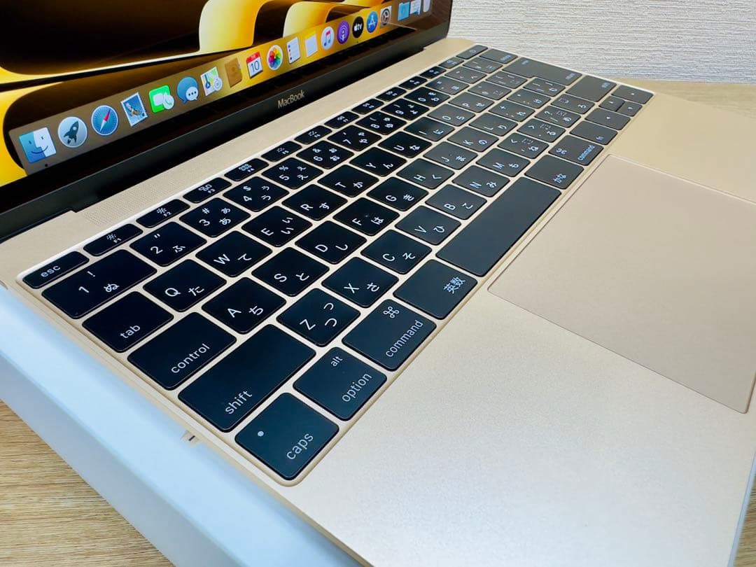 美品Apple MacBook 512GB【MacOS2021年／新品バッテリー