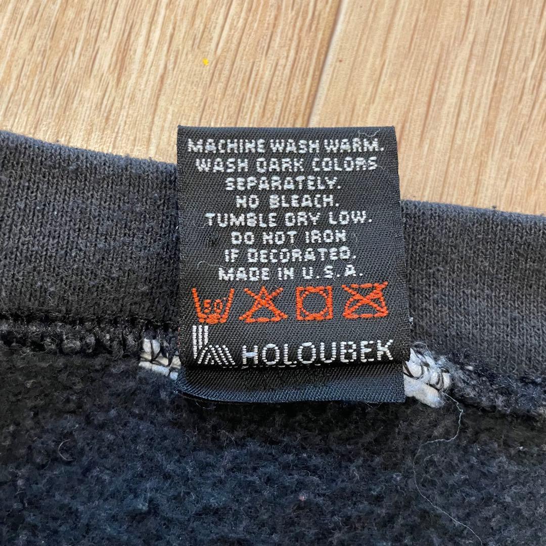 00's USA製 ハーレーダビッドソン スウェット 黒 XL