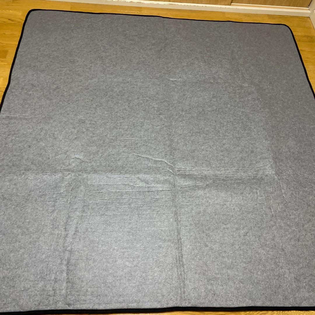 【新品】カーペット カバー185x185cm 2畳 ラグ 北欧風　花柄　洗える