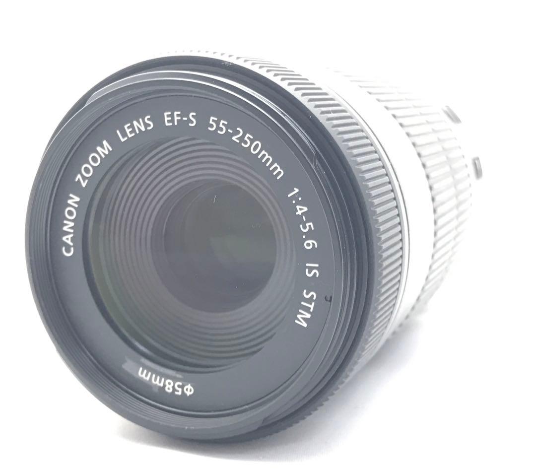 美品　キヤノン EFレンズ EF-S55-250mm F4-5.6 IS STM