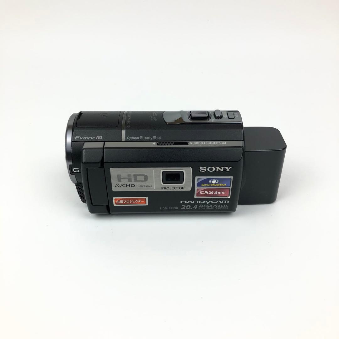 【極美品】SONY HDR-PJ590V ハンディカム 内蔵メモリ64GB