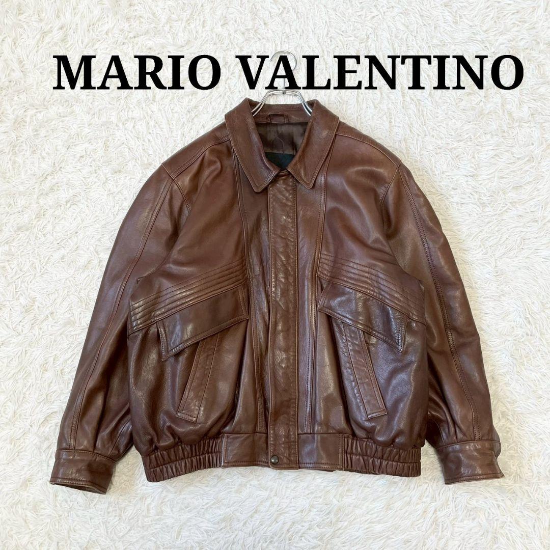 MARIO VALENTINO　マリオ　ヴァレンチノ　レザー　ジャケット　本革