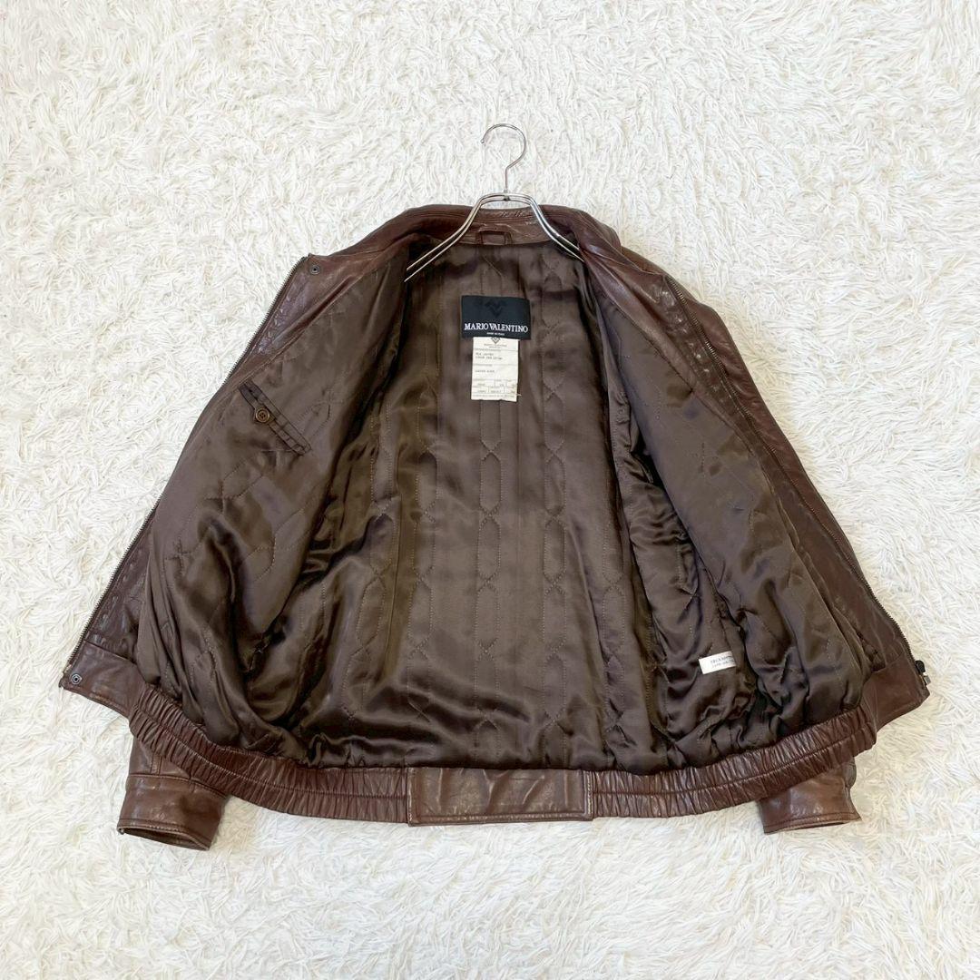 MARIO VALENTINO　マリオ　ヴァレンチノ　レザー　ジャケット　本革