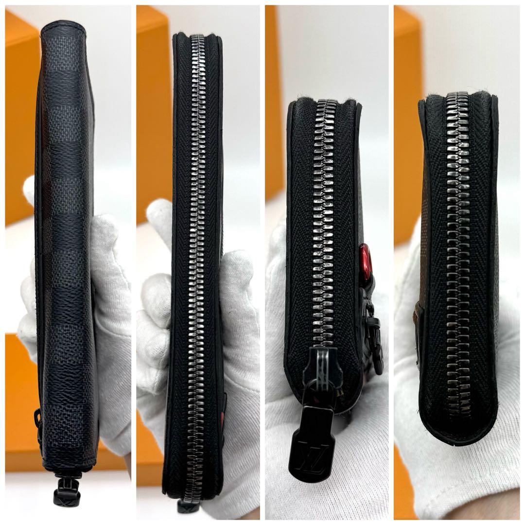 ルイヴィトン ダミエグラフィット ユーティリティ ジッピー ヴェルティカル