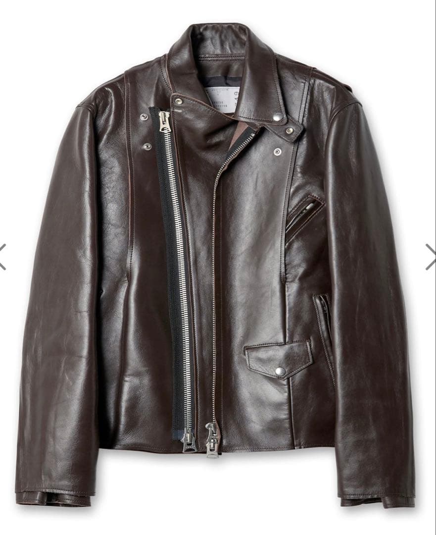 なひSacai 25AW Leather Jacket レザージャケット