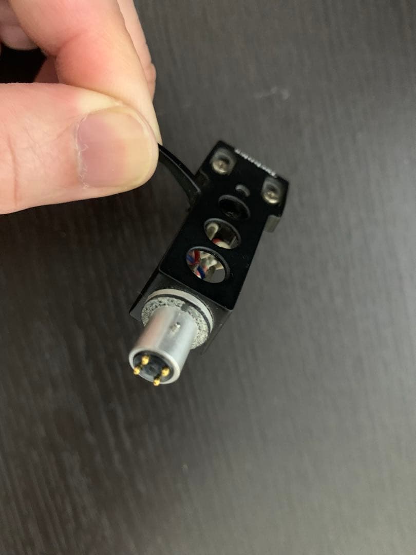 SHURE M44G カートリッジ Technics ヘッドシェル 2個セット