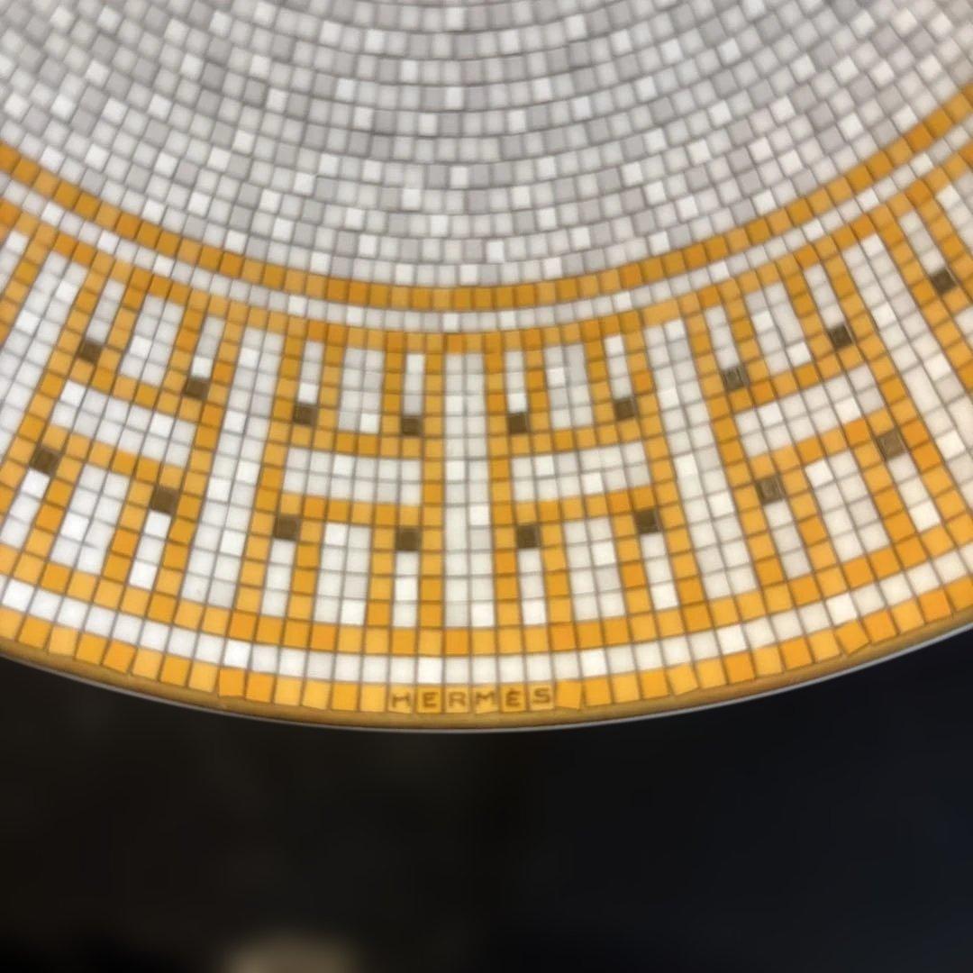 Hermes モザイクデザイン インテリアトレイ