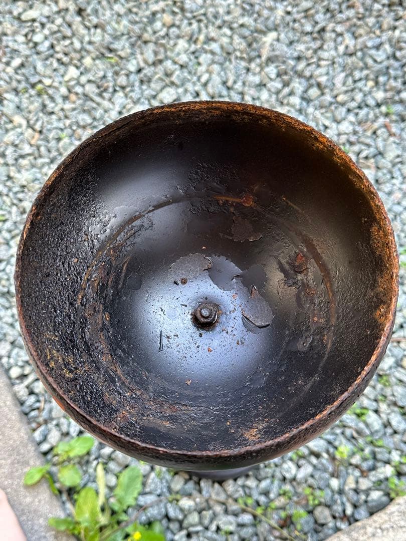 昭和レトロ　スタンド灰皿　レトロ灰皿　置き型灰皿　当時物　インテリアコレクション