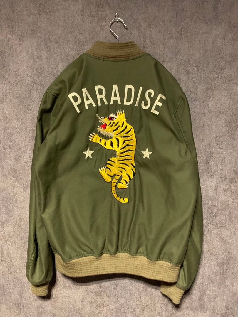 WACKO MARIA ベトジャン　L カーキ　リバーシブル