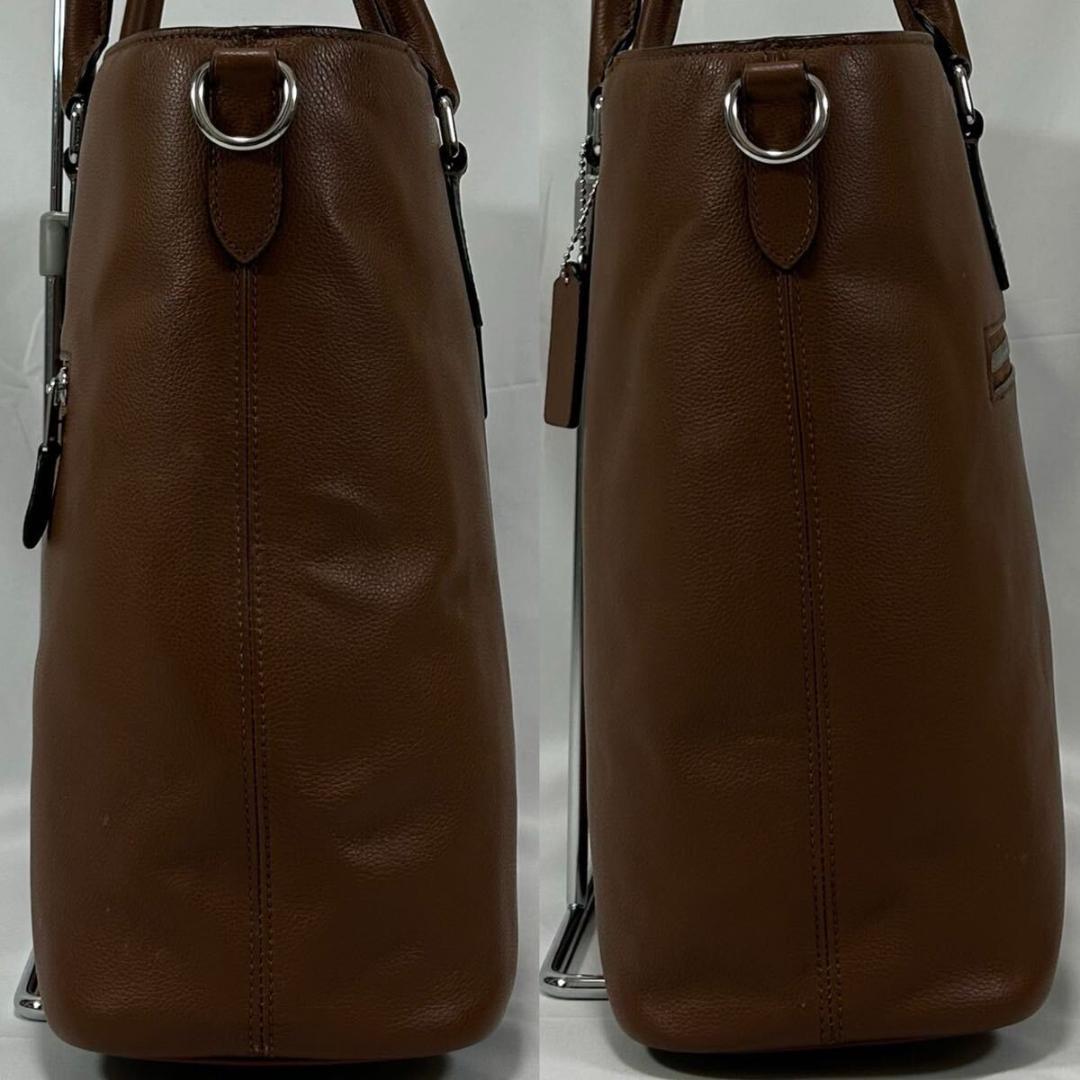 【極美品】コーチ ベケット トートバッグ ビジネスバッグ レザー 肩掛け A4可
