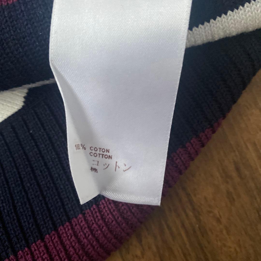 美品　VUITTON メンズ　ニット　セーター　L ネイビー