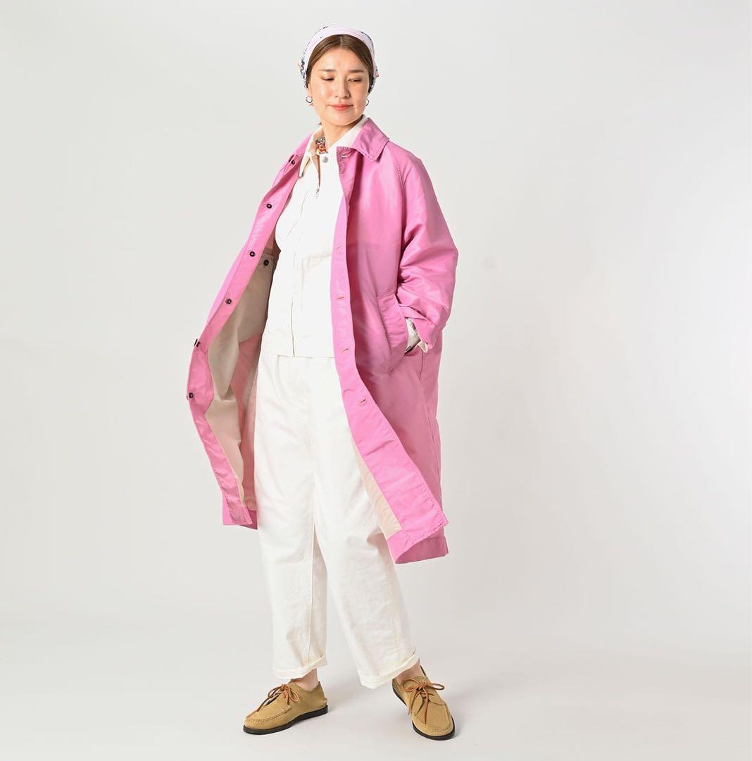 45R ナイロンの908ステンカラーコート