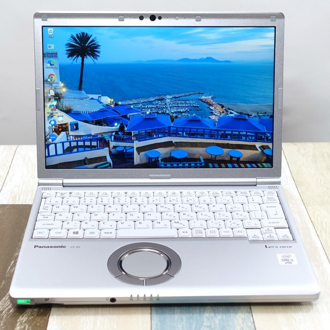 累積使用時間僅少で美品の軽量モバイル✨第１０世代ｉ５に超高速新品ＳＳＤ５１２ＧＢ