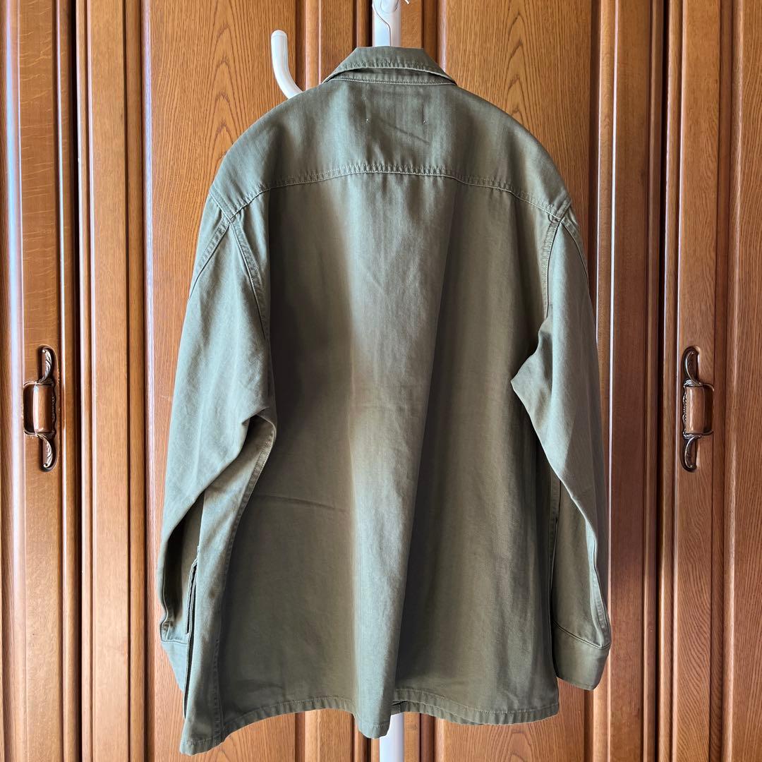 美品　Curensology 〈＆RC〉ファティーグジャケット　カーキ