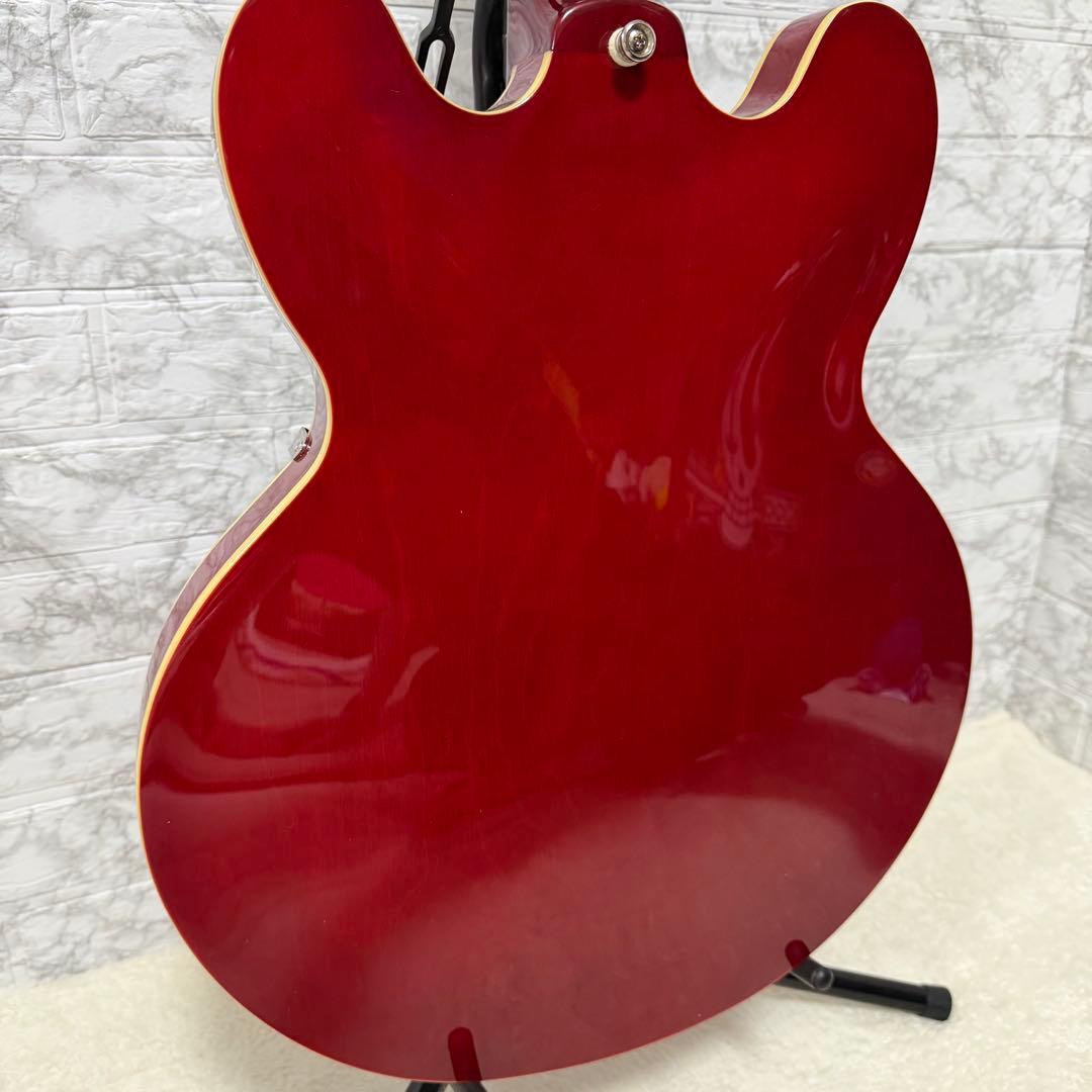 美品　Epiphone エピフォン Dot CH セミアコ エレキギター ケース