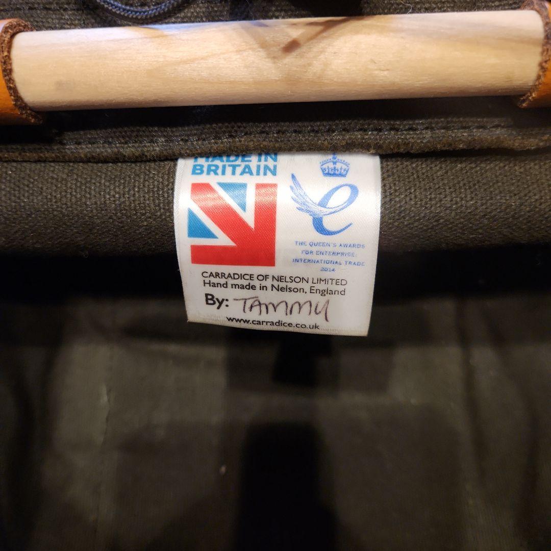 Carradice/キャラダイス ネルソン グリーン サドルバッグ