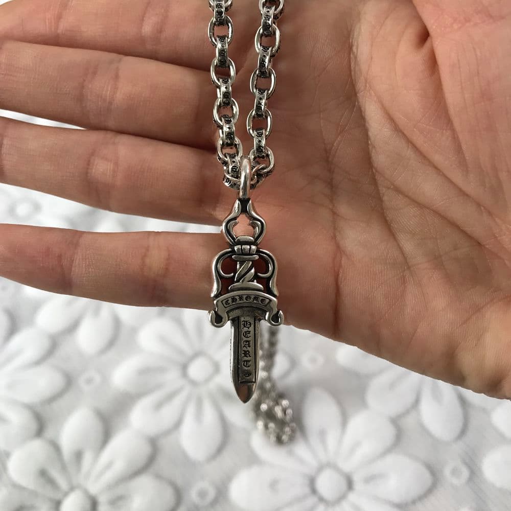 美品！クロムハーツ ネックレス シルバー