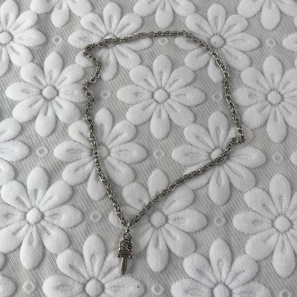 美品！クロムハーツ ネックレス シルバー