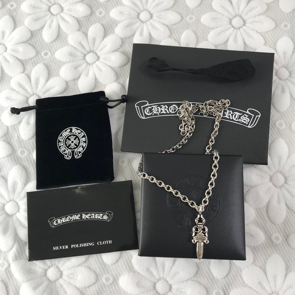 美品！クロムハーツ ネックレス シルバー