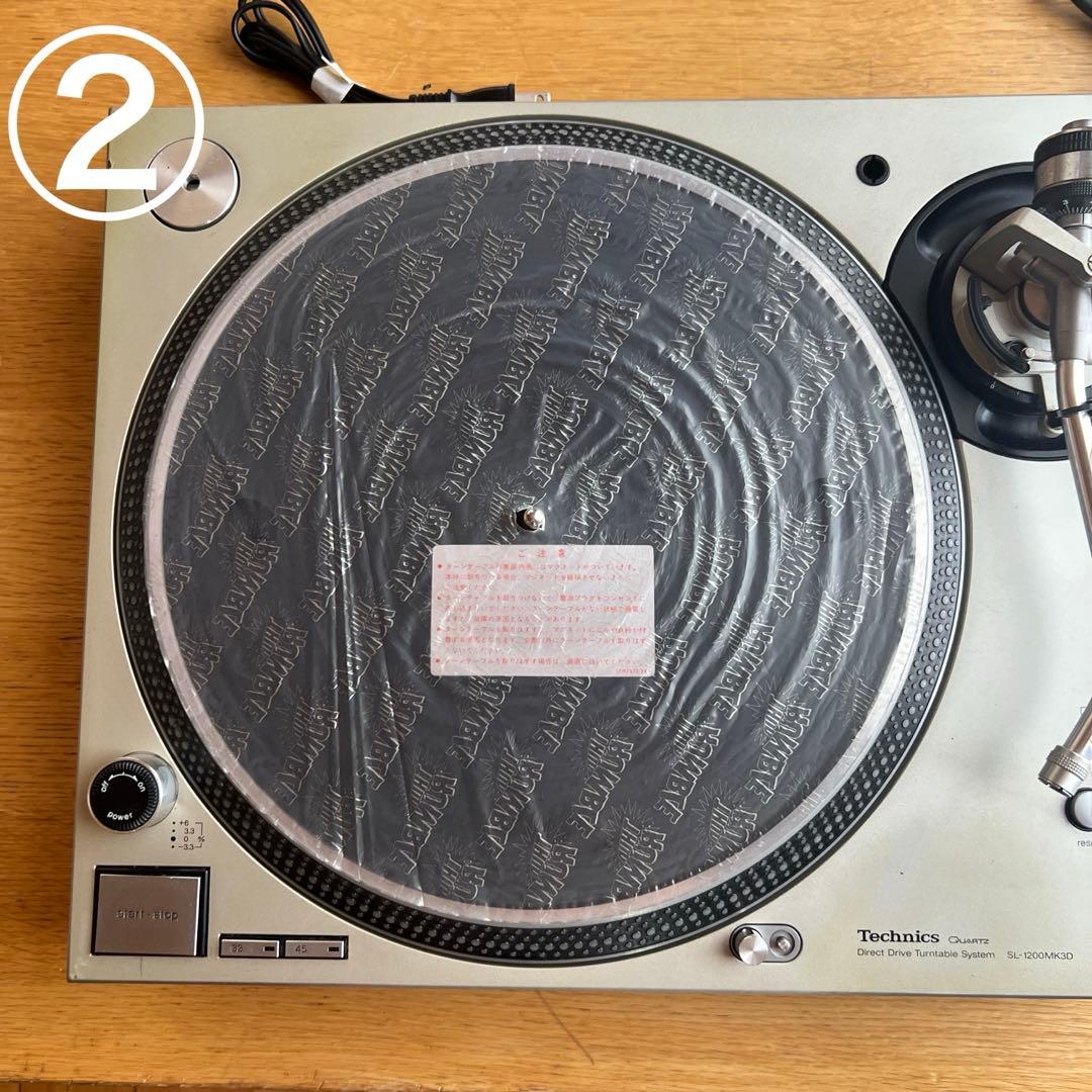 Technics SL-1200MK3D レコードプレヤー 2台セット