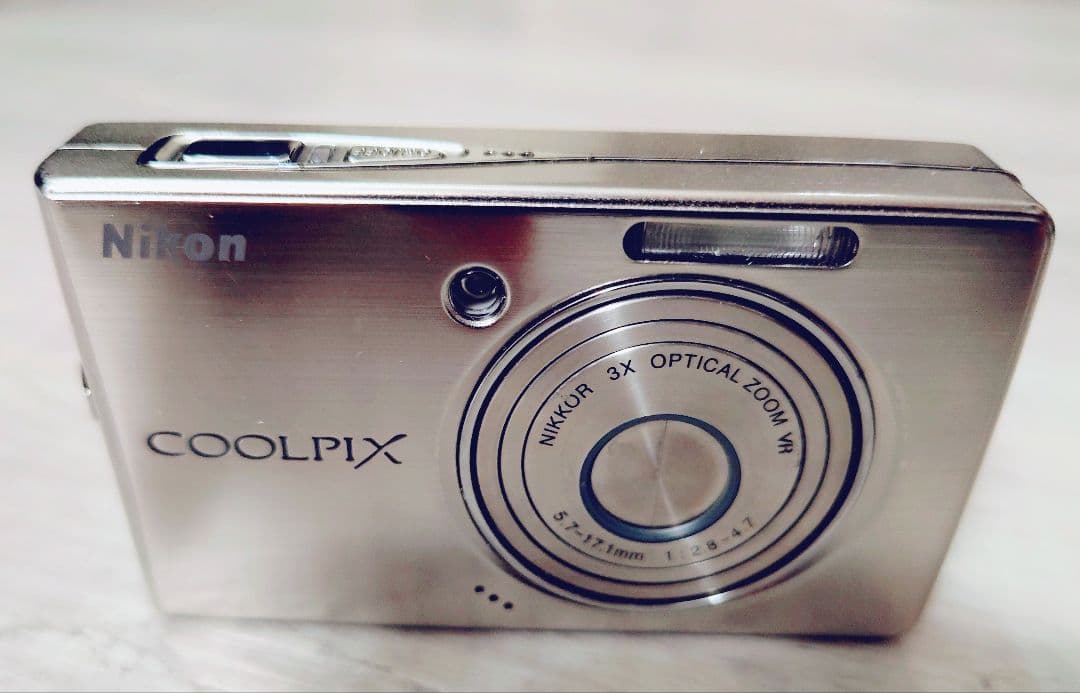 純正ケース Nikon ニコン COOLPIX クールピクス S510シルバー
