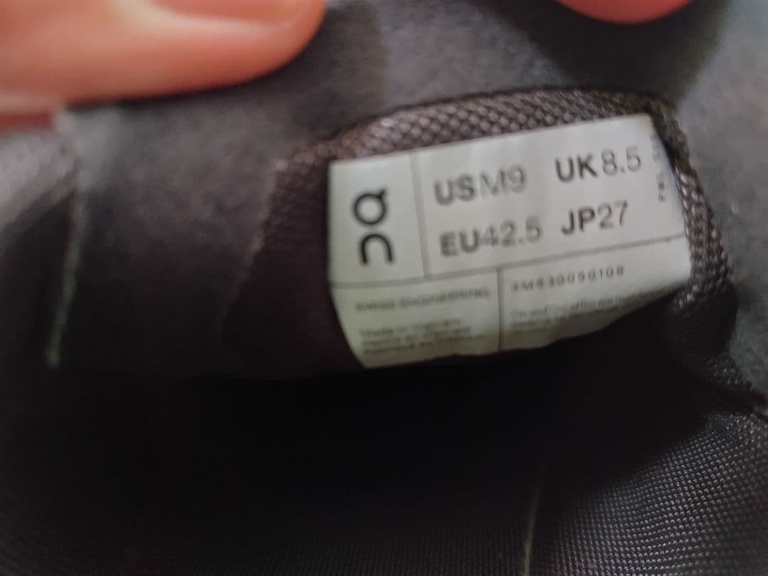 M*具様 【未使用】CLOUDAWAY 2 27　3WE30080106　オンク