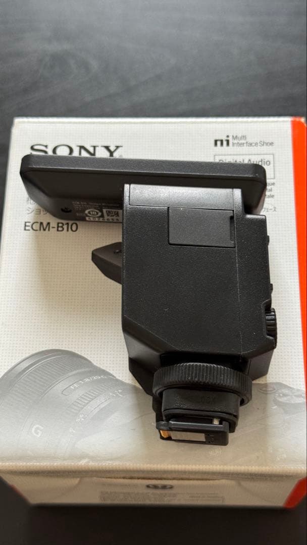 【限定値引】SONY ECM-B10 ショットガンマイク