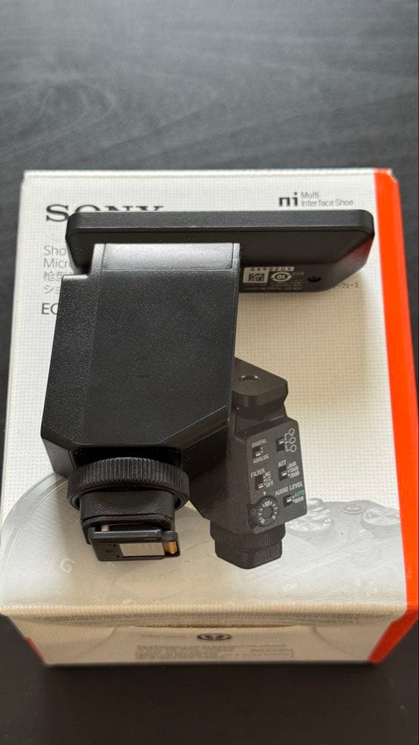 【限定値引】SONY ECM-B10 ショットガンマイク