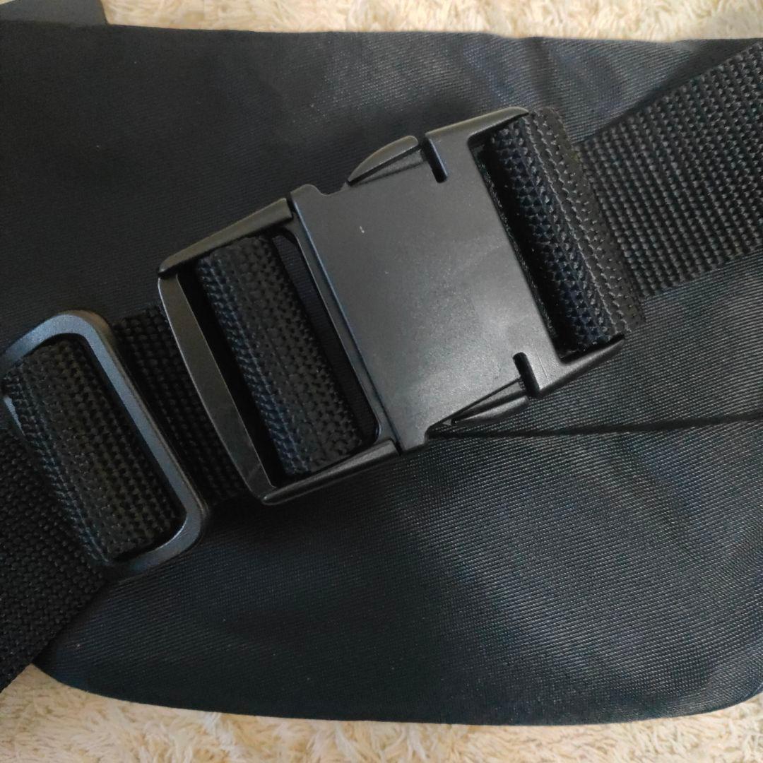 polo sport ポロスポーツ90sボディバッグ 黒 ウエストバッグ