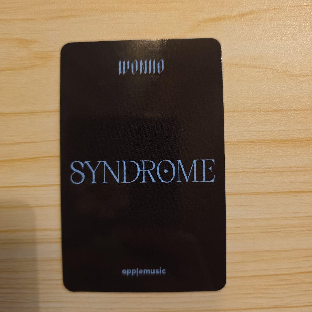 WONHO ウォノ SYNDROME サイン会トレカ
