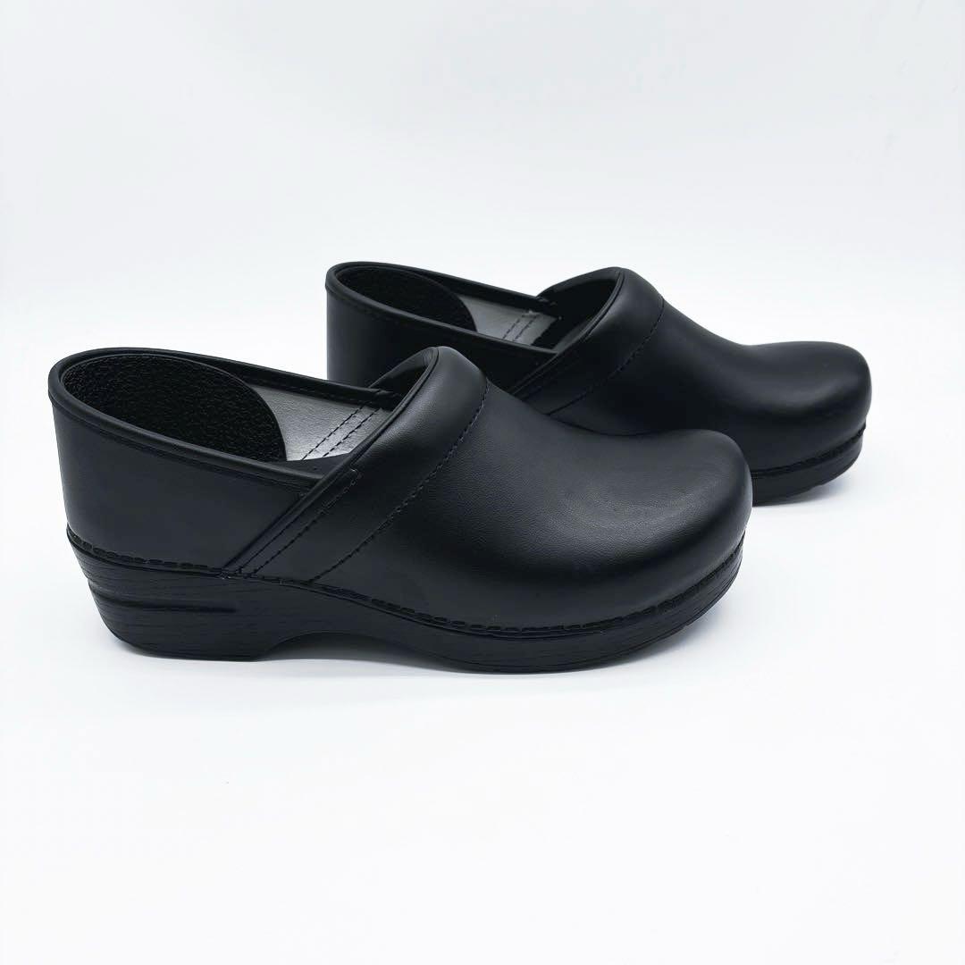 極美品✨ダンスコ　プロフェッショナル　クロックス　サボ　厚底　コンフォート　黒