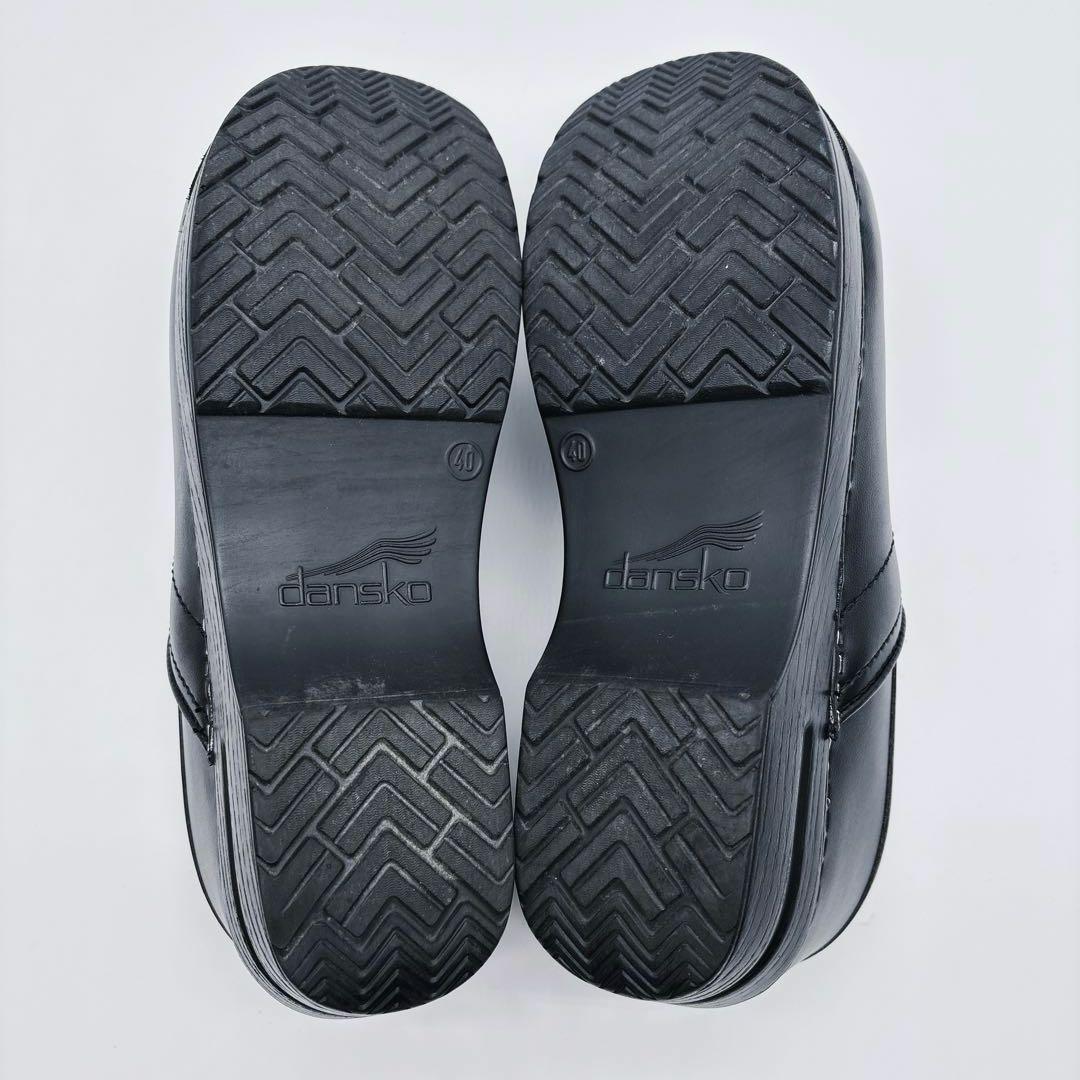 極美品✨ダンスコ　プロフェッショナル　クロックス　サボ　厚底　コンフォート　黒