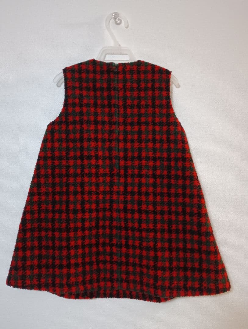 専用　　　美品　familiar ジャンバースカート 90