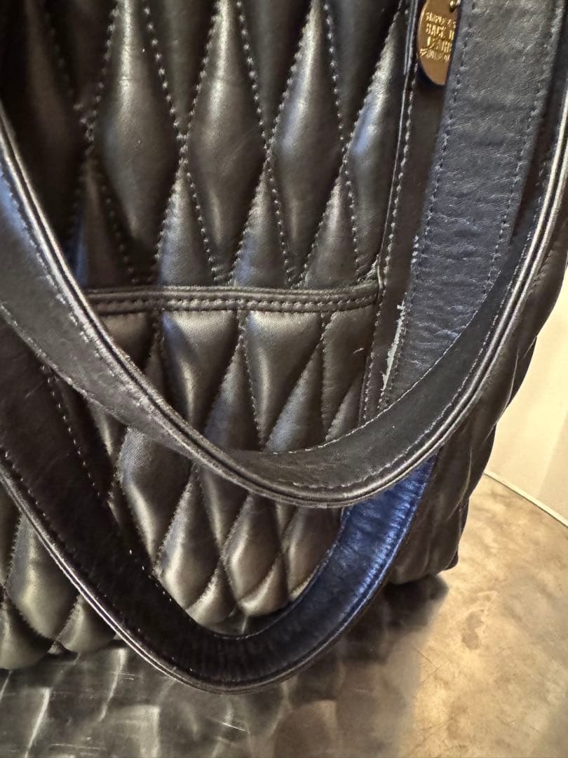 BACK DROP ダイヤトートバッグ バックドロップレザーズ