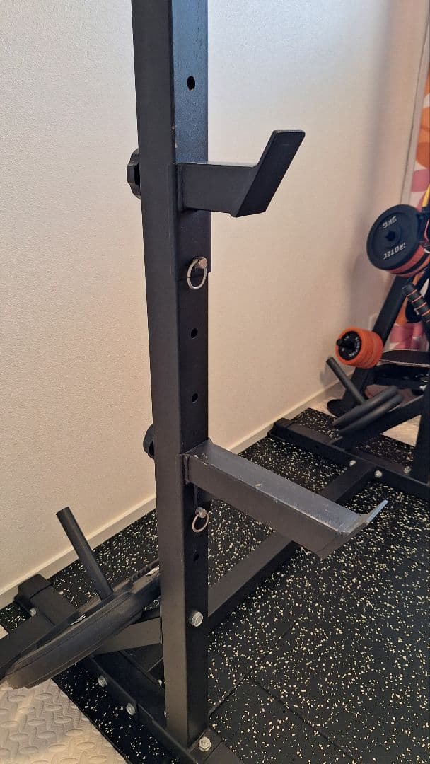 ハーフパワーラック 筋トレ ベンチプレス ぶら下がり健康器 スクワット 懸垂