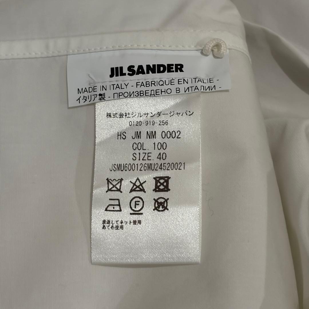 JIL SANDER ホワイトシャツ サイズ40