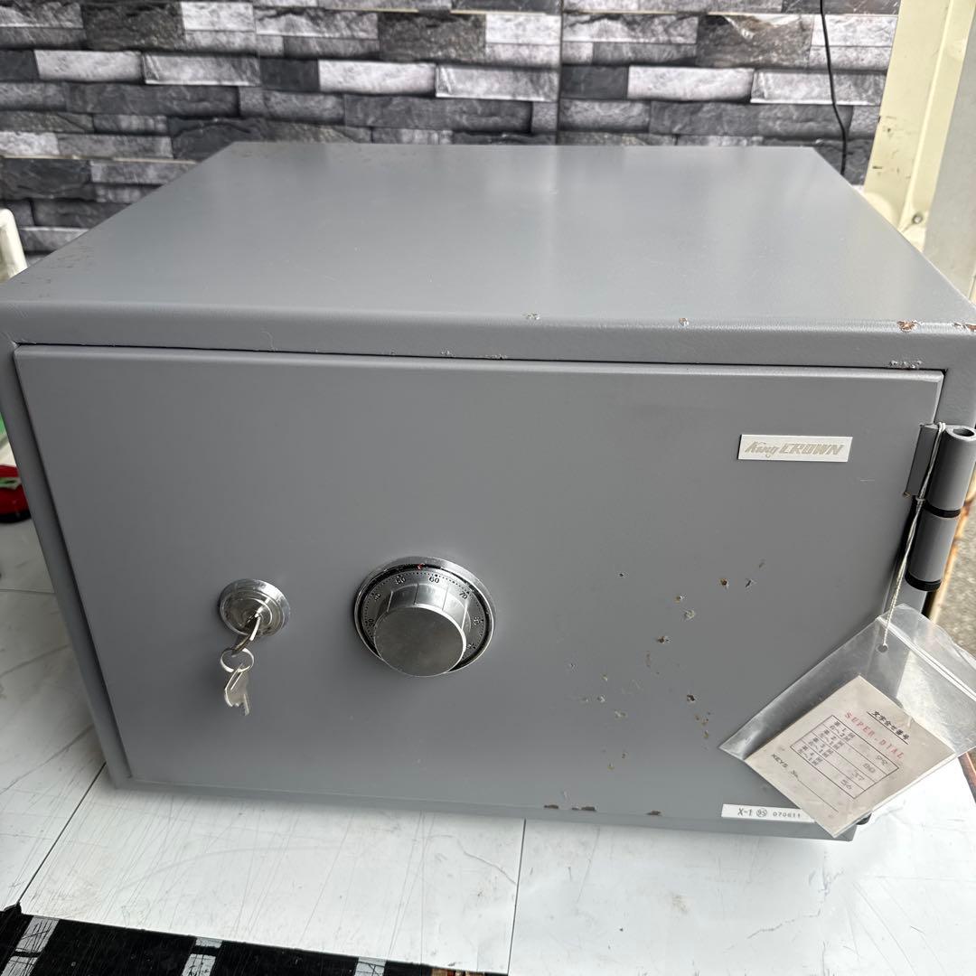 耐火金庫 キング KMS 2時間耐火 ダイヤル鍵付き【A-194】