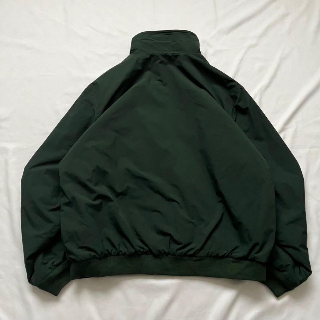 ダークグリーン ナイロンジャケット LLbean