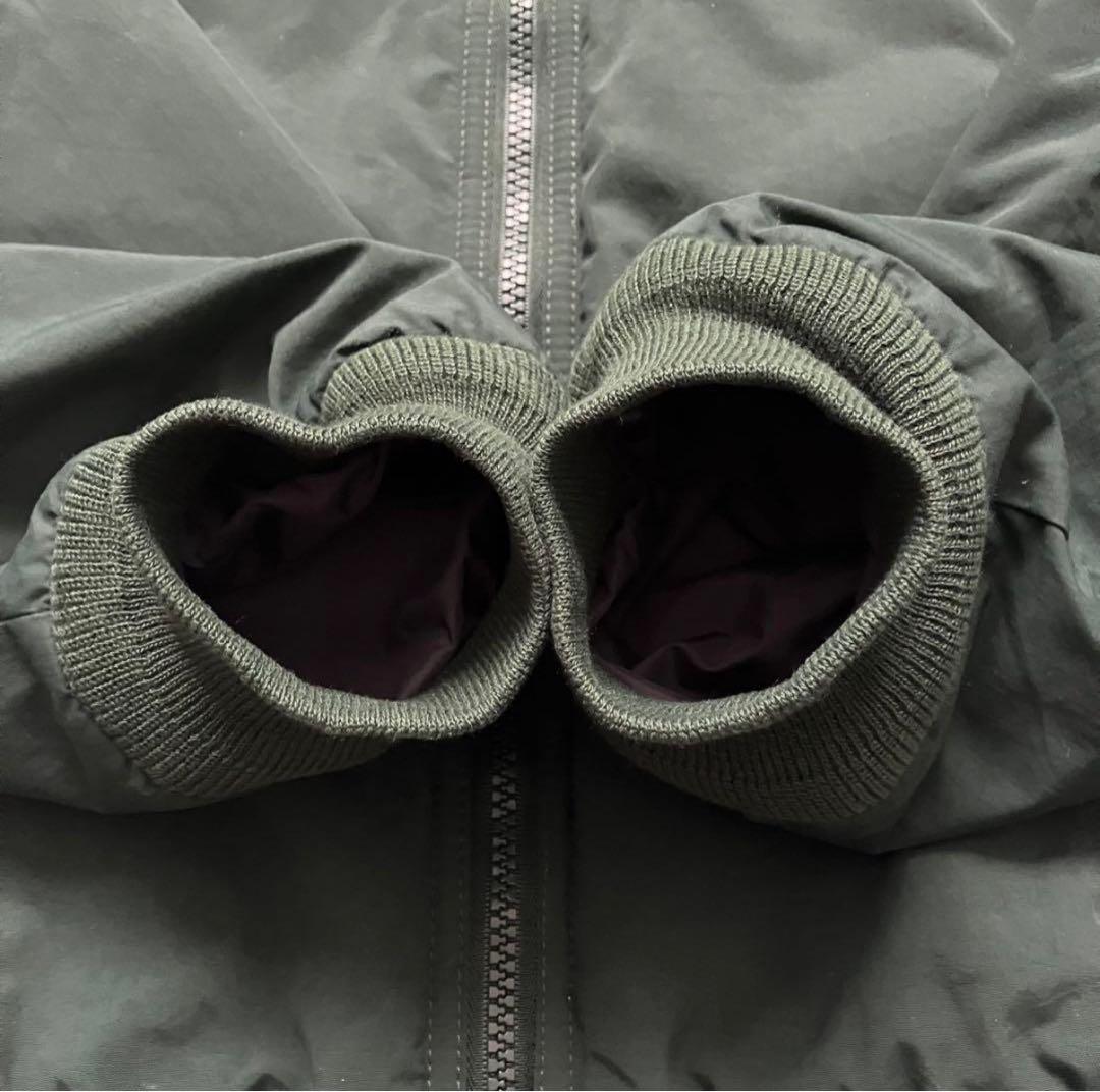 ダークグリーン ナイロンジャケット LLbean