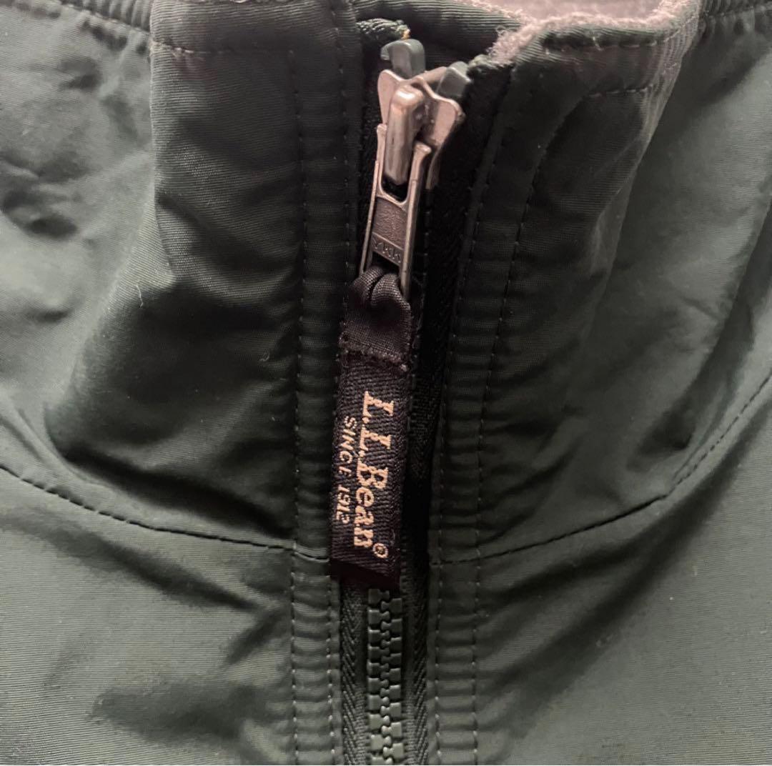 ダークグリーン ナイロンジャケット LLbean