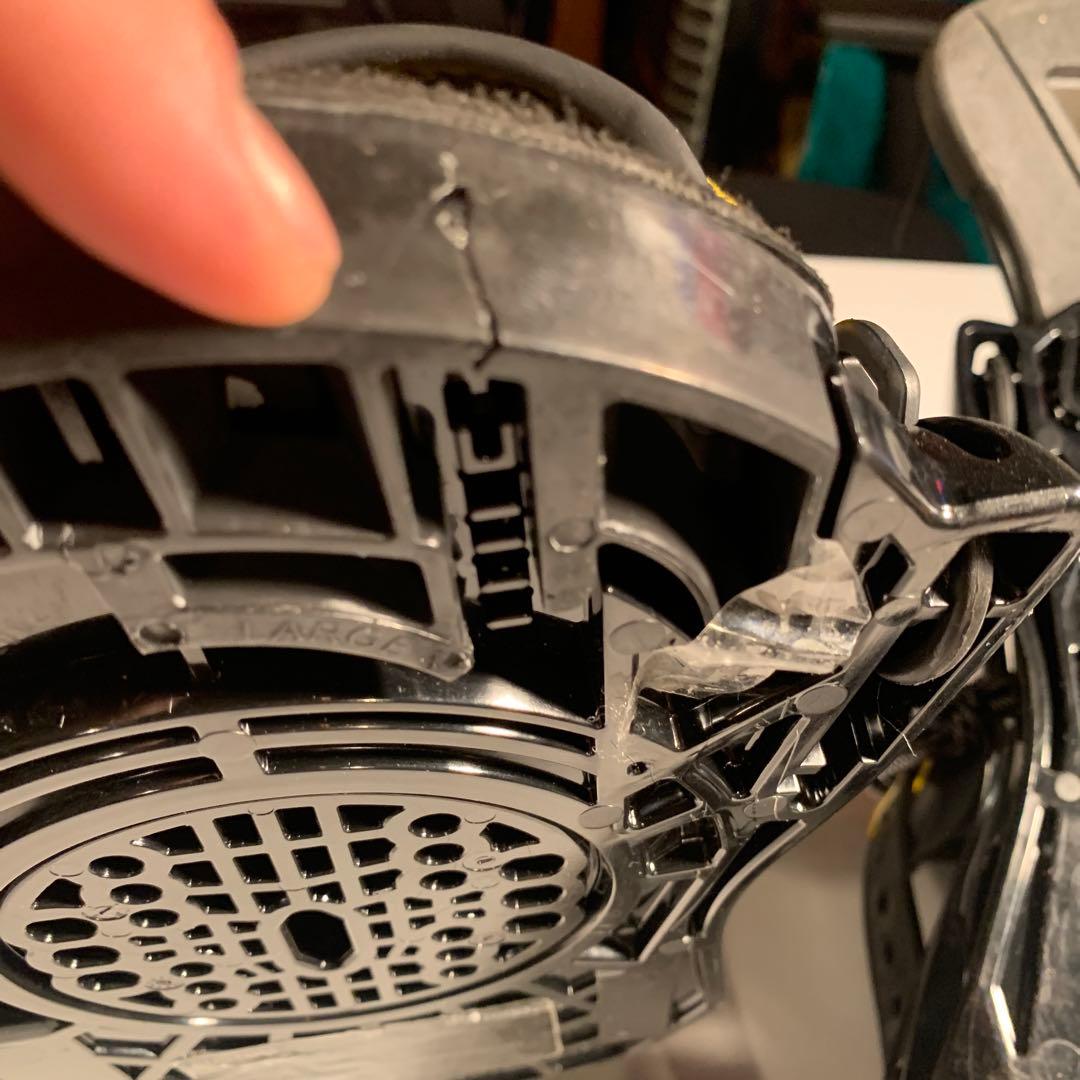 バートン　CUSTOM スノーボード ビンディング L