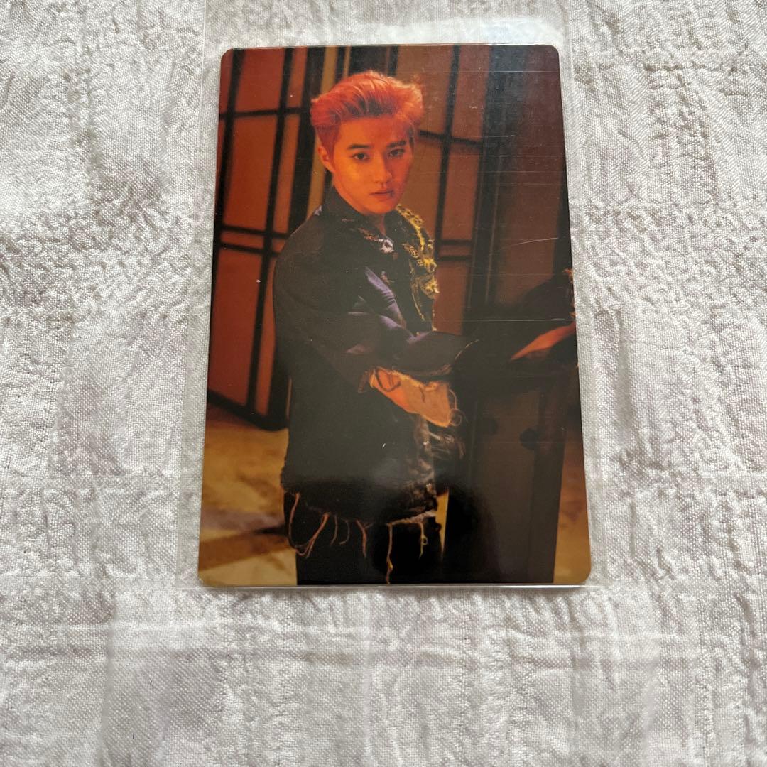 EXO スホ CLEVOS ウェットティッシュ トレカ 2枚 セット