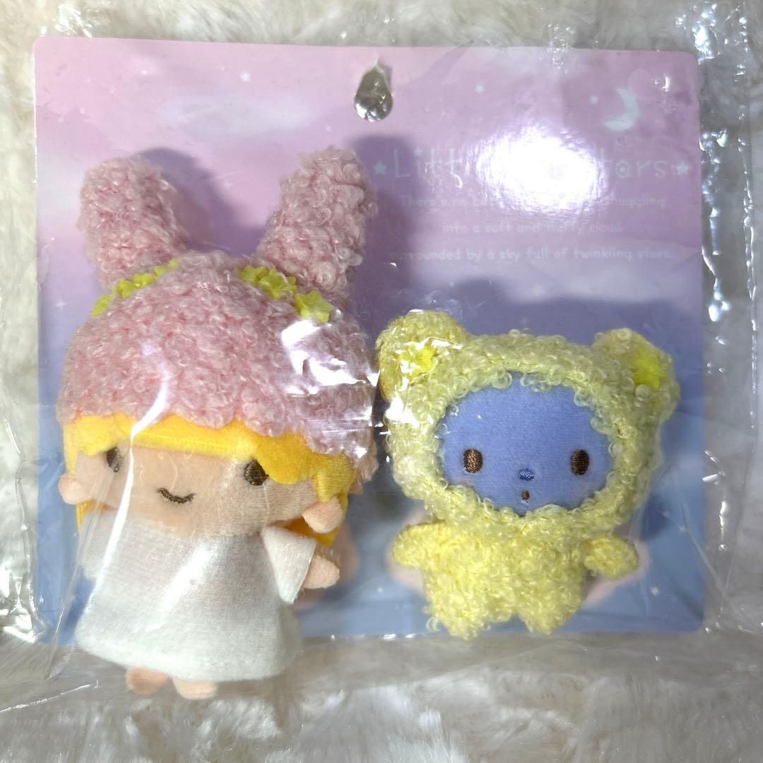 サンリオ リトルツインスターズ マスコットブローチ