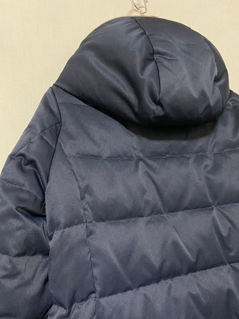 le.coeur blanc ファーフードロングダウン　ブラック　40