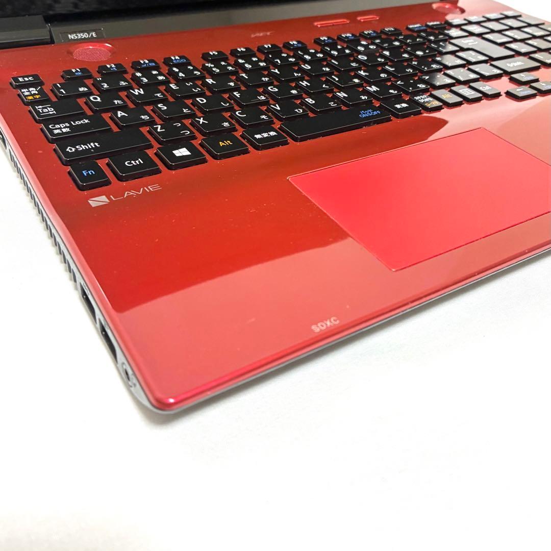 NEC LAVIE NS350E SSD256ノートパソコン 初期設定済み PC