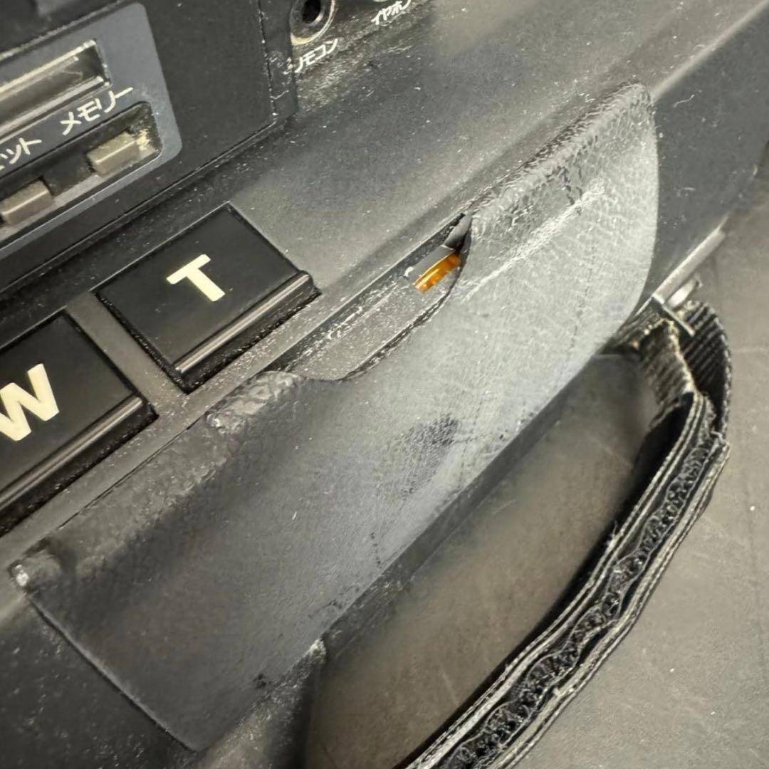 【ジャンク品】ビクター　ビデオムービー　GR-C1　ケース付　Victor