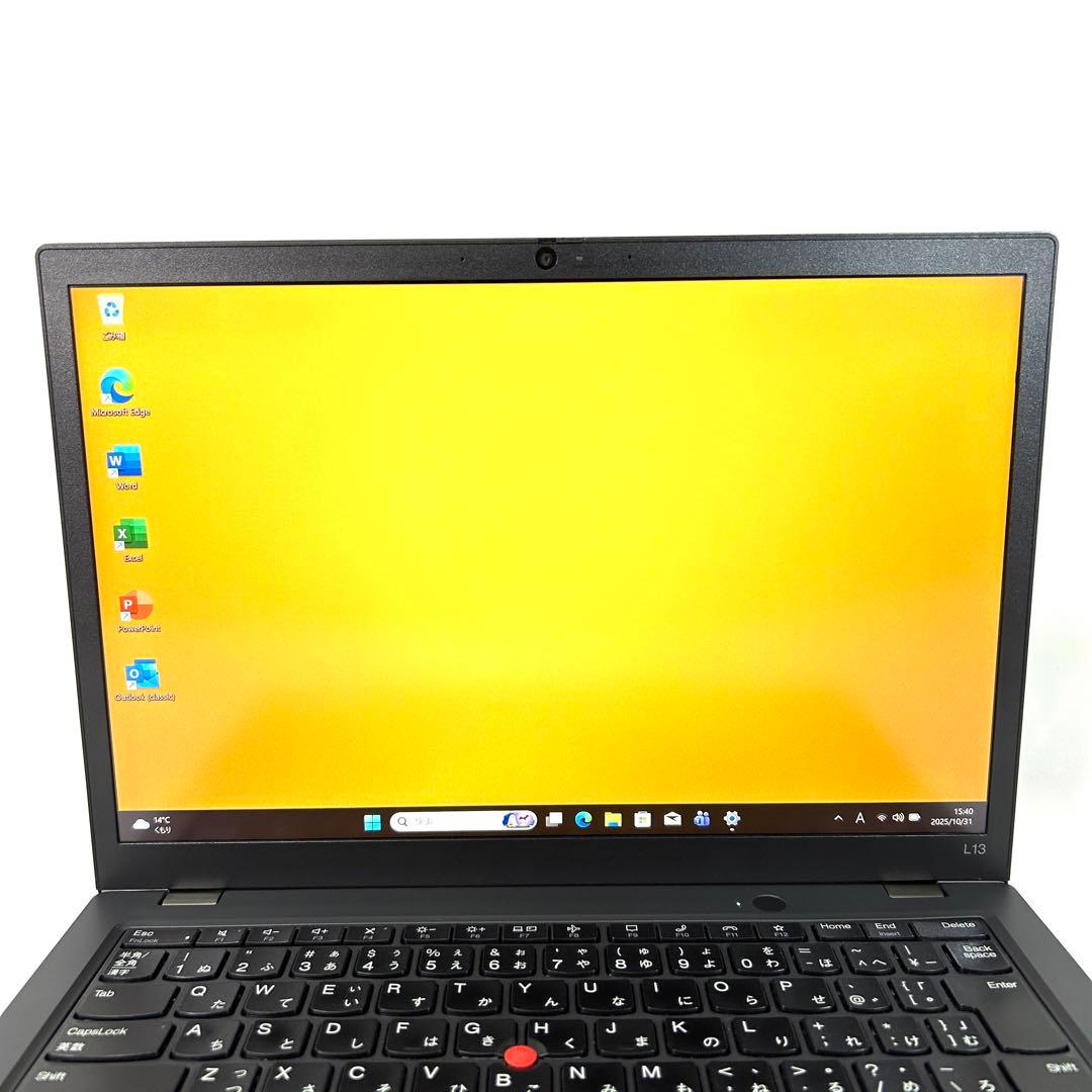 Windowsノート本体 Lenovo ThinkPad L13 Gen3 i7 512GB 16GB