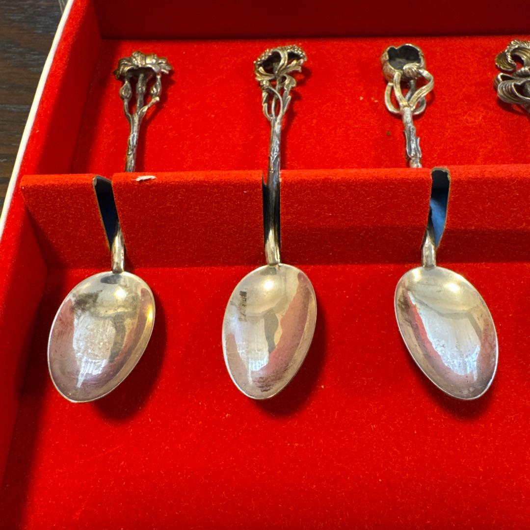 クリストフ ウィドマン　銀製デミタススプーン6客セット